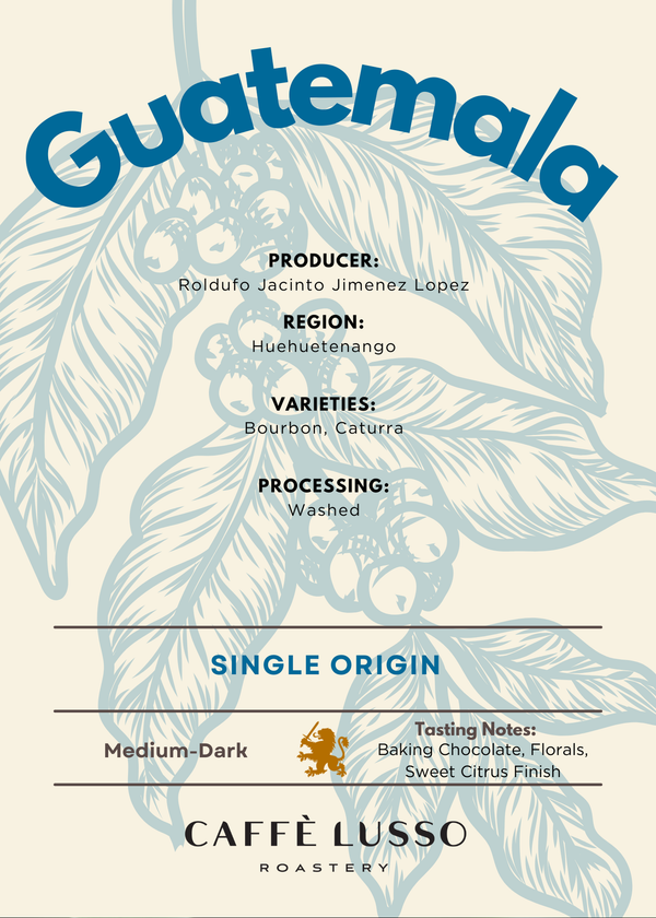 Guatemala Finca Florencia - Caffè Lusso Roastery